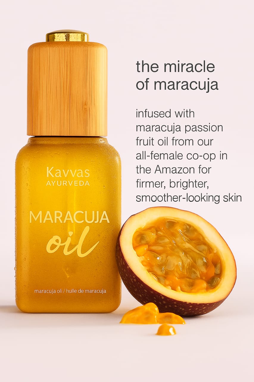 Maracuja Oil – Cold-Pressed Passion Fruit Seed Oil for Skin & Hair (30ml)